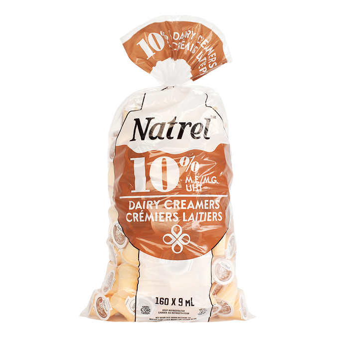 Image of Natrel 10% Creamers 160-Pack - 160 x 9 Grams