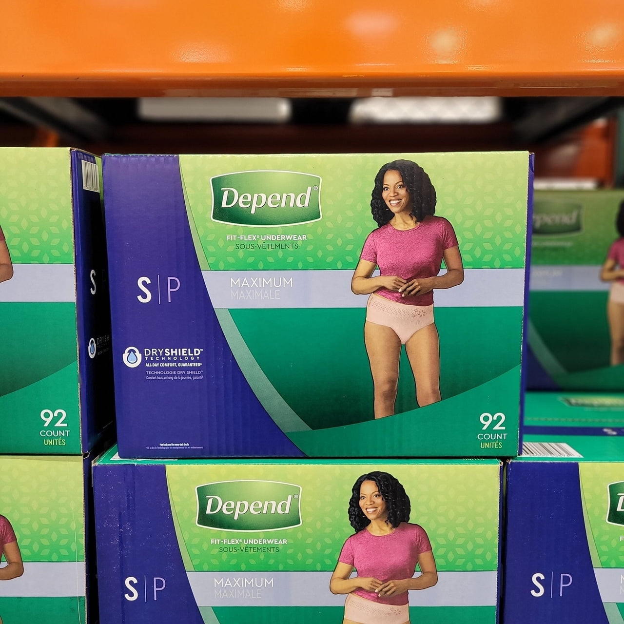 Image of Depend Underwear For Women, Small, 92-pack