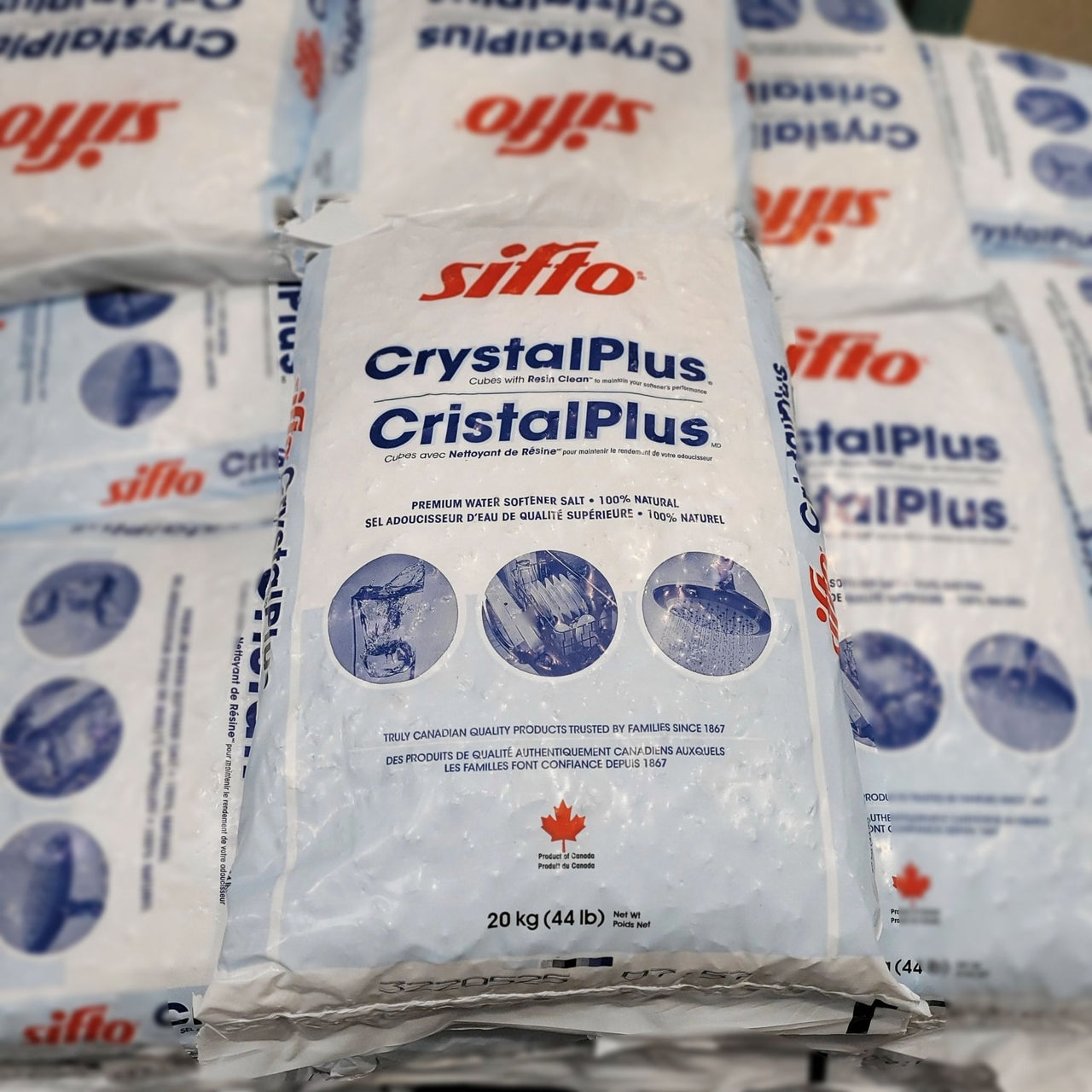 Image of Sifto Crystal Plus Salt 20kg