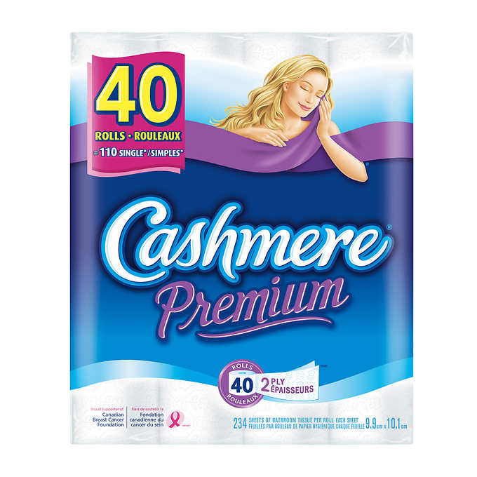 Image of Cashmere Premium Toilet Paper 40pk