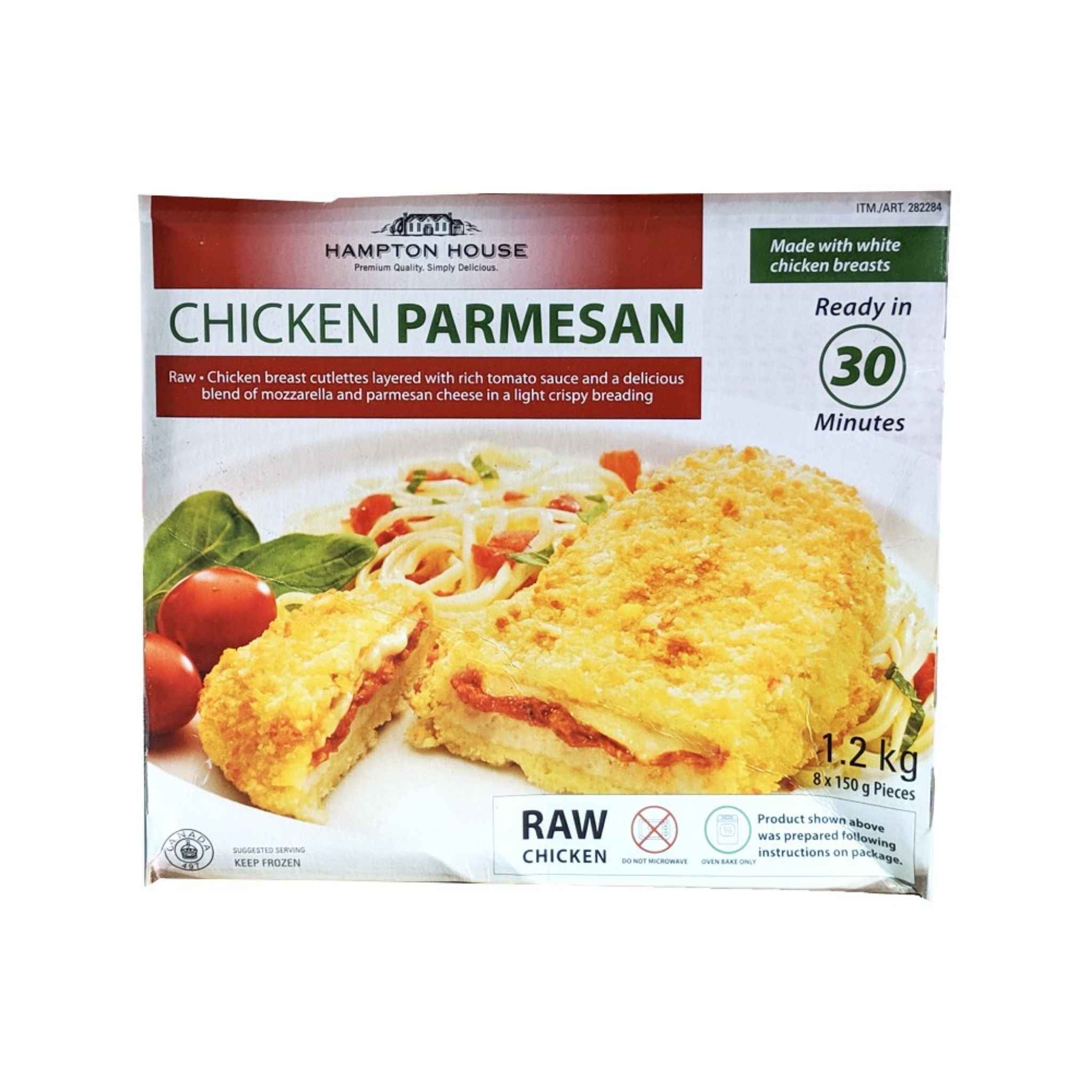 Hampton House Chicken Parmesan - 1 x 1.2 Kilos – Northern Shopper