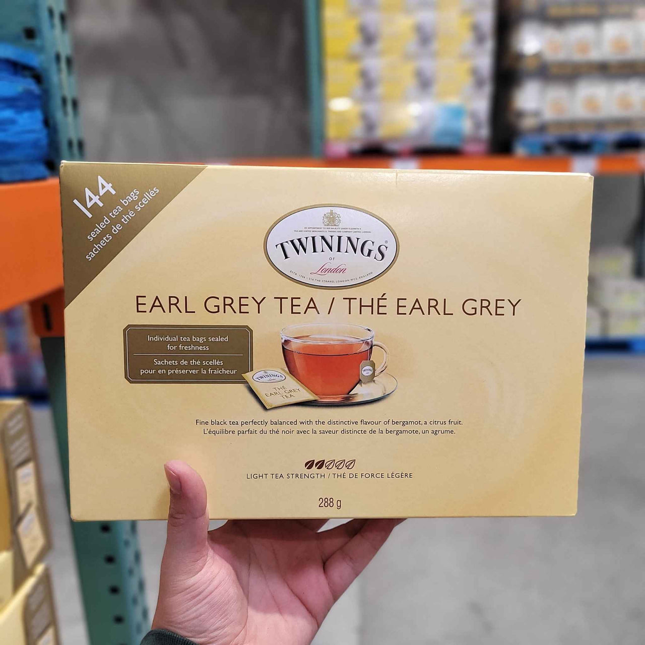 Image of Twinings Earl Grey Tea Bags 144-Pack