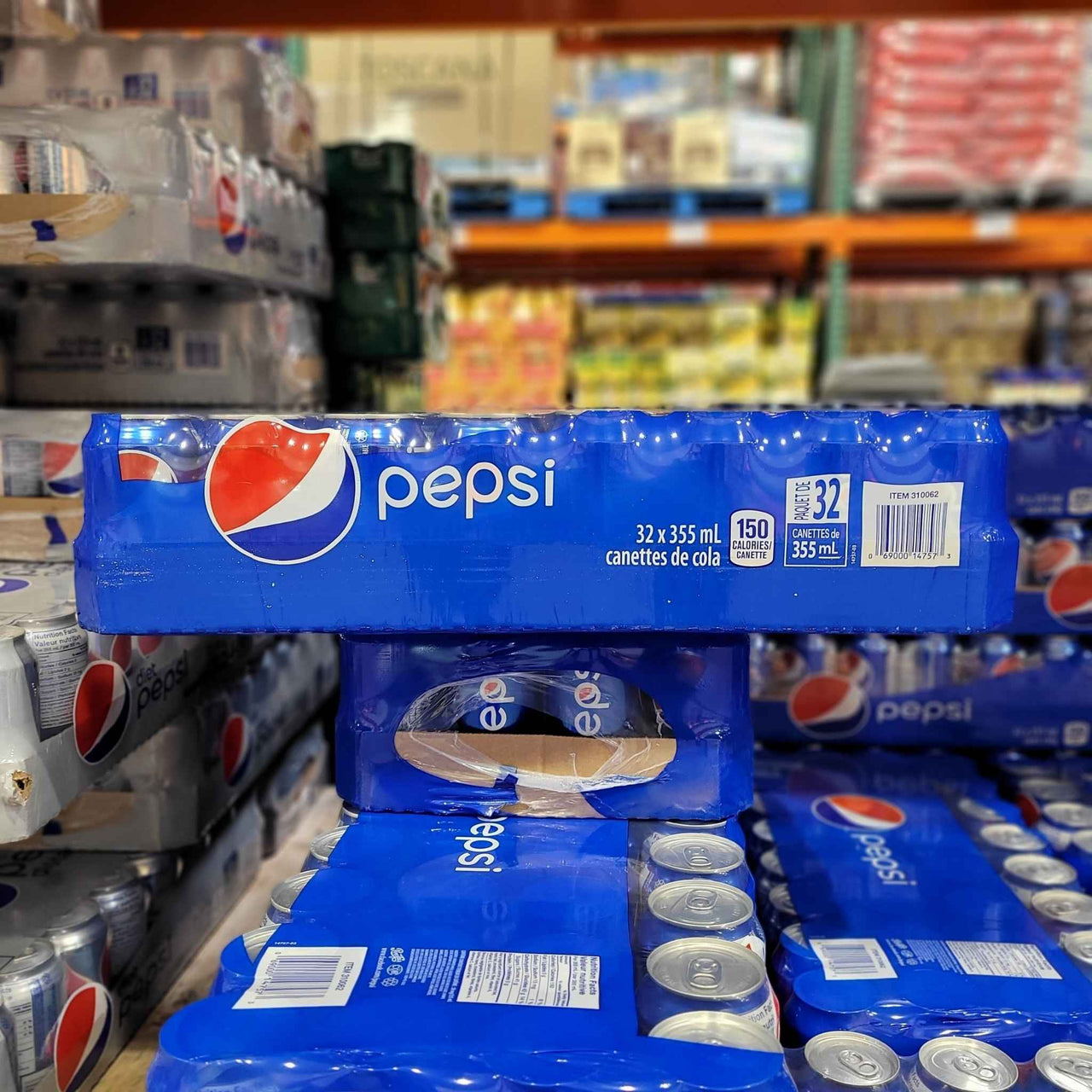 Image of Pepsi 355mL Cans, 32 Pack