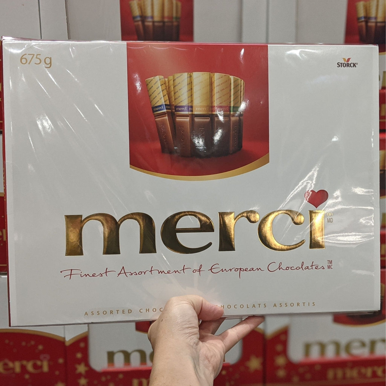 Image of Merci Finest Selection of European Chocolates - 1 x 675 Grams