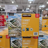 Thumbnail for Image of Kirkland Signature Organic Summit Fair Trade K-Cup Pods 120-Pack - 1 x 1000 Grams