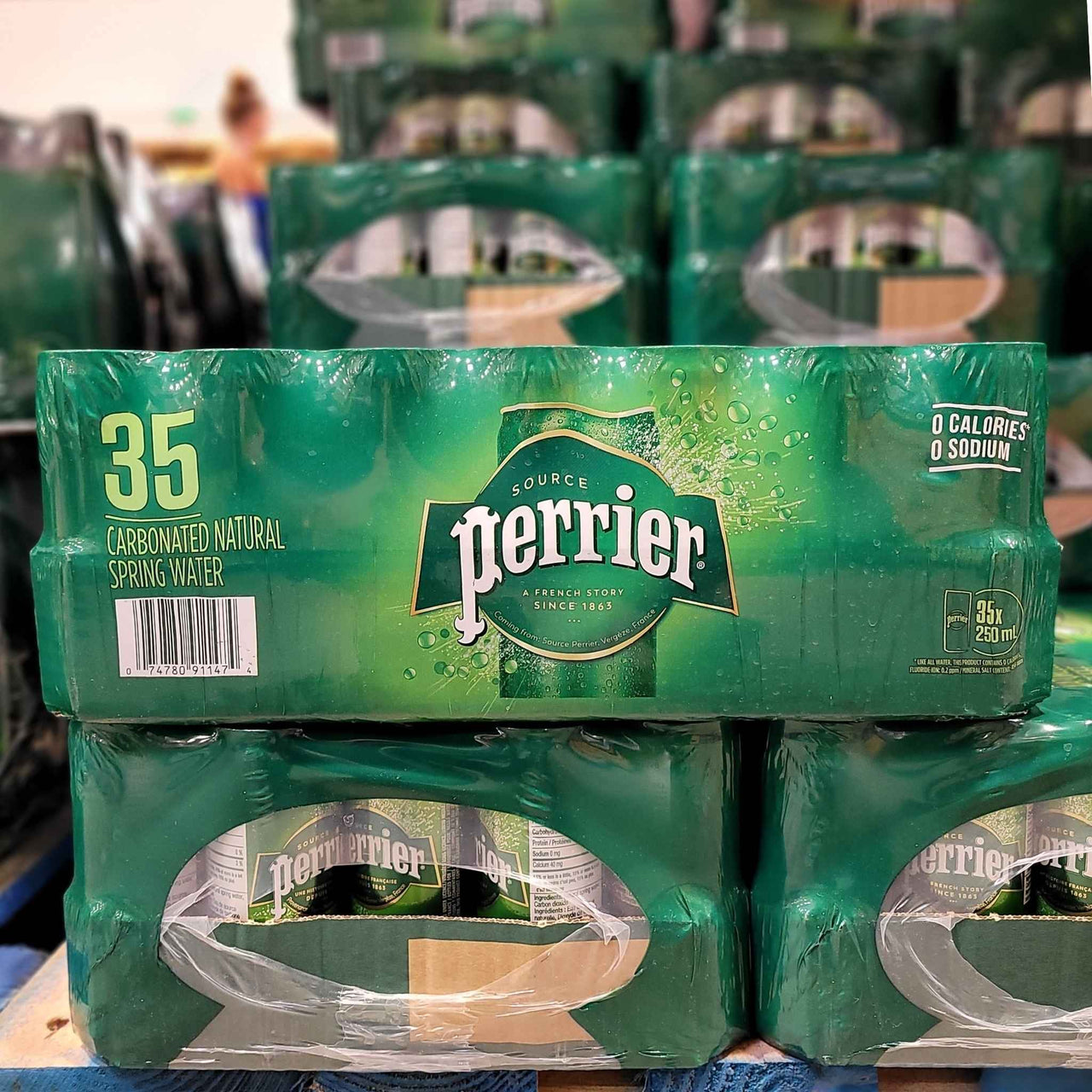 Image of Perrier Slim Cans 35x250ml