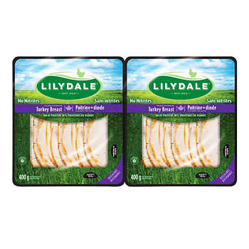 Image of Lilydale Sliced Turkey Breast 2x400g