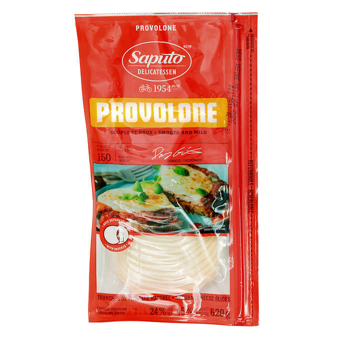 Image of Saputo Sliced Provolone Cheese - 1 x 620 Grams