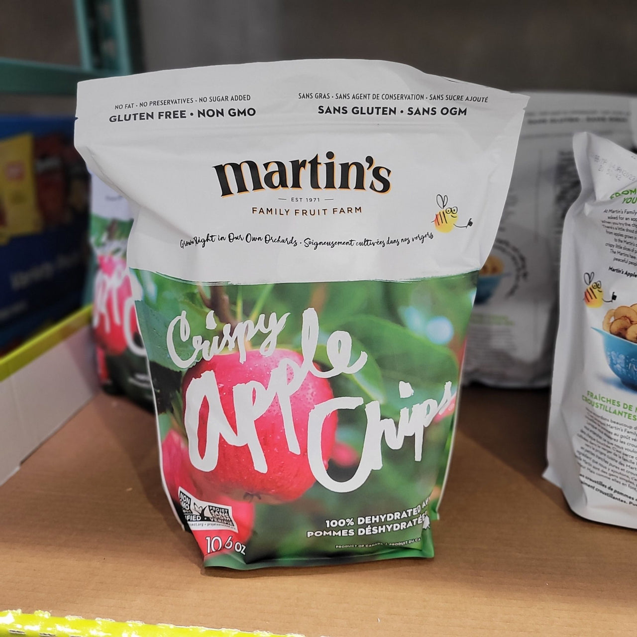 Image of Martin's Fruit Farm Crispy Apple Chips 300g