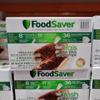 Thumbnail for Image of Food Saver Vacuum Rolls and Bags - 1 x 1 Kilos