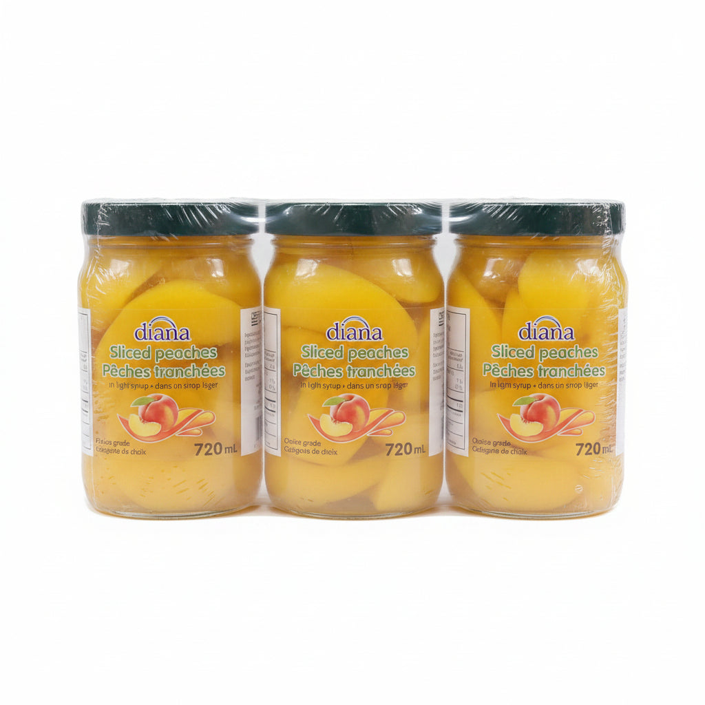Diana's Peach Slices - 3 x 720 Grams – Northern Shopper