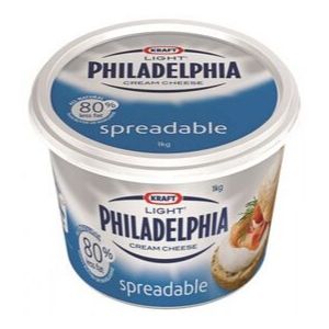 Image of Philadelphia Light Cream Cheese - 1 x 1000 Grams