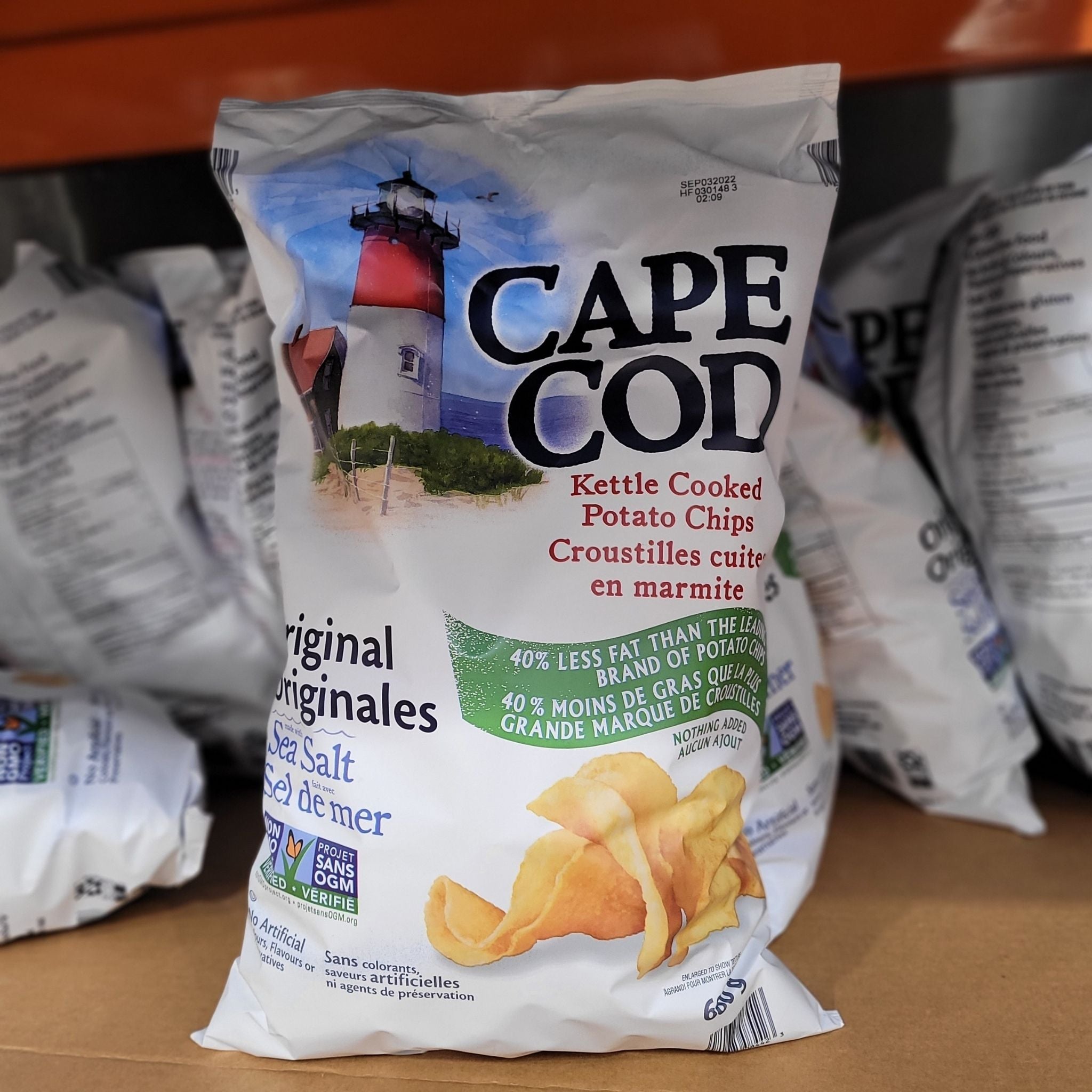Cape Cod Kettle Cooked Chips 1 x 680 Grams Shipped to Nunavut The