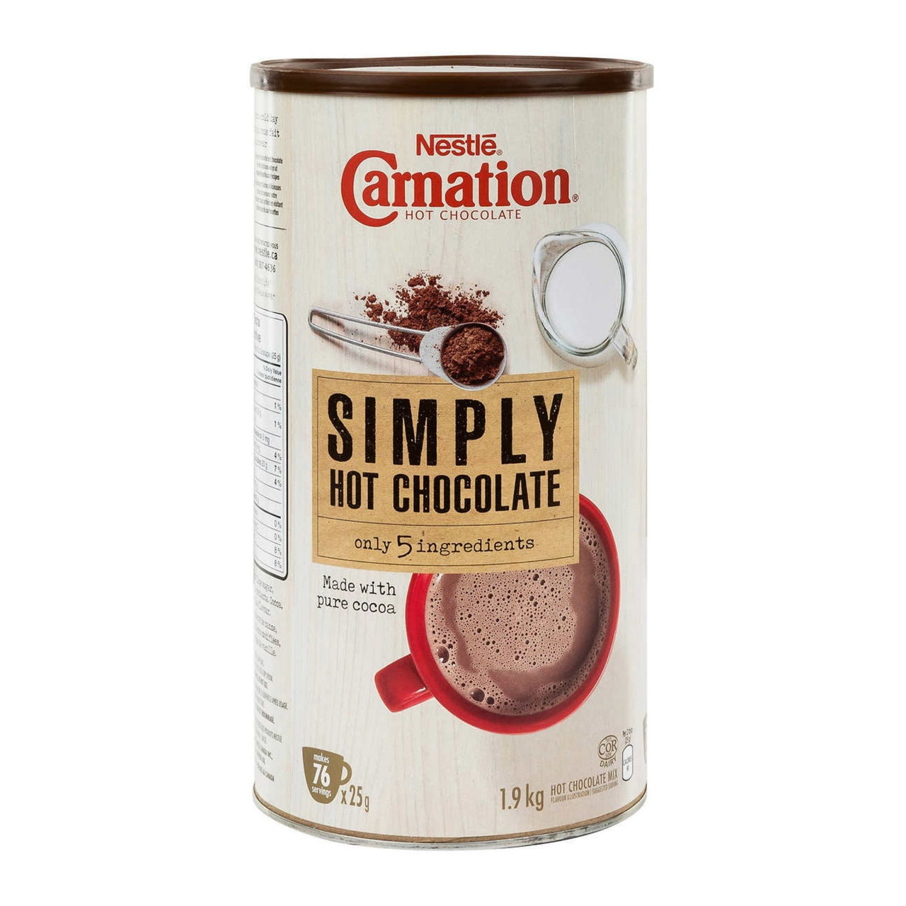Image of Carnation Simply Hot Chocolate, 1.9 kg