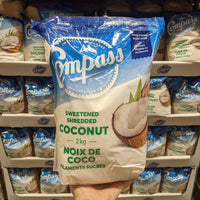 Thumbnail for Image of Compass Sweetened Shredded Coconut Dried Fruit - 1 x 2 Kilos