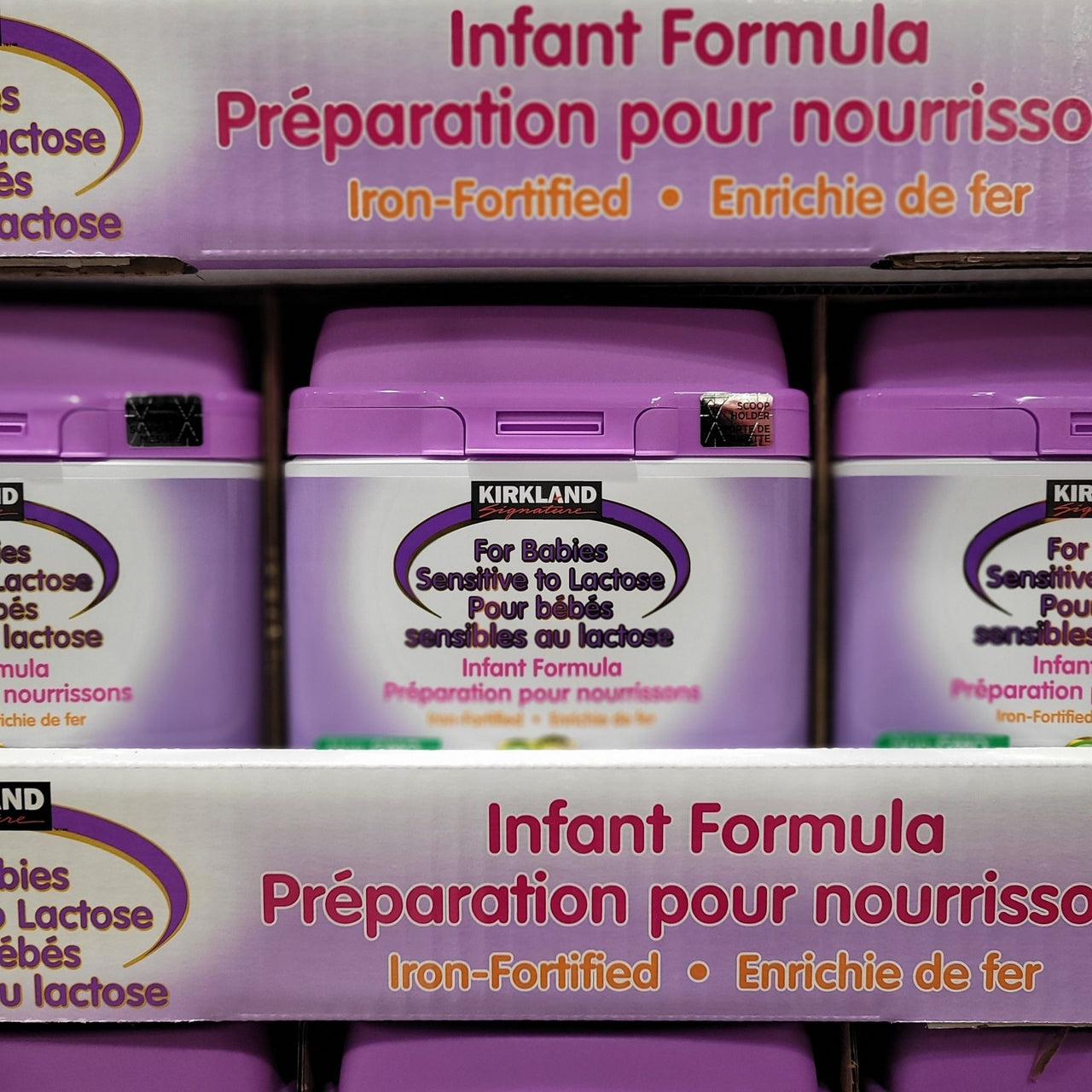 Image of Kirkland Signature Infant Formula For Babies Sensitive to Lactose, 1.36 kg