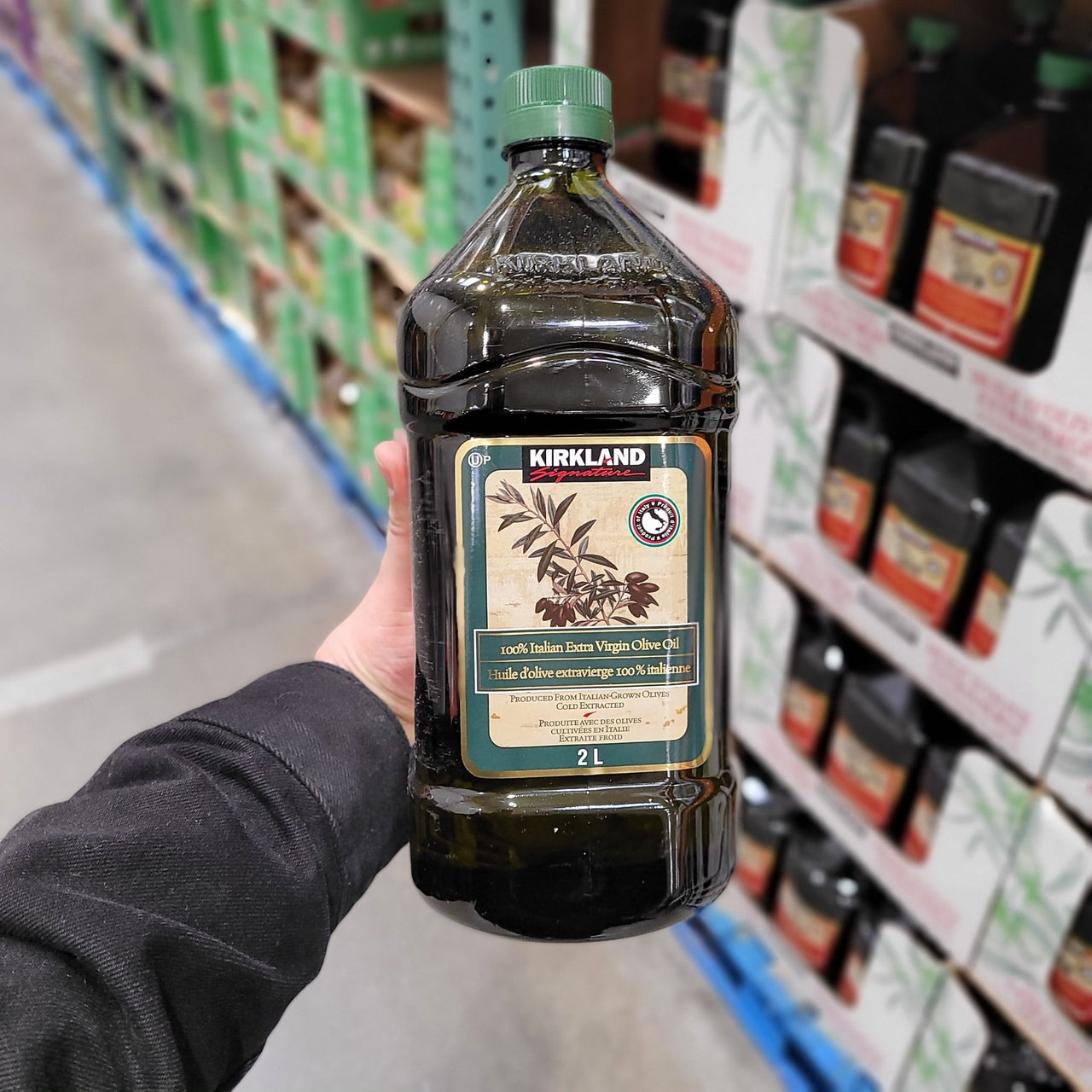 Image of Kirkland 100% Italian Extra Virgin Olive Oil 2L