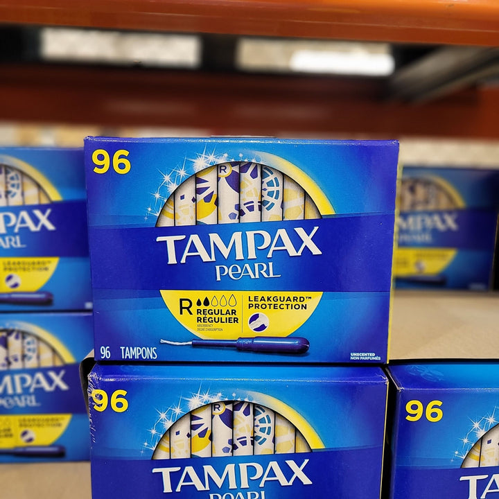 Tampax Pearl, Regular Absorbency 96ct Shipped to Nunavut – The