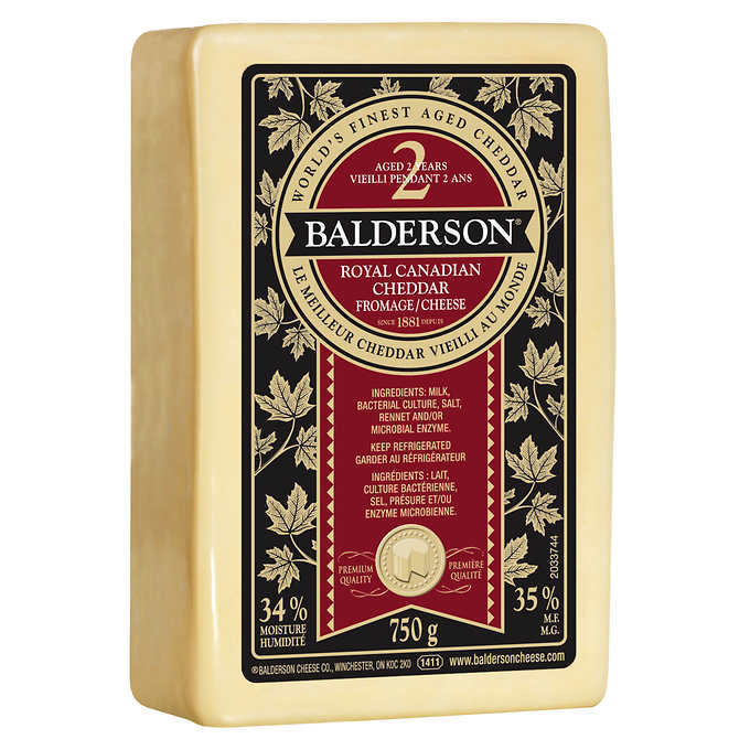 Image of Balderson 2 Year Royal Canadian Cheddar - 1 x 750 Grams