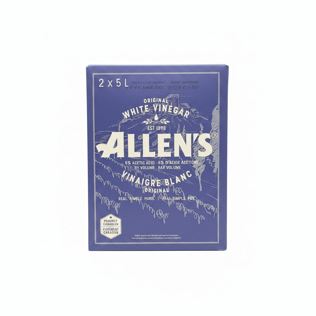 Image of Allen's White Vinegar 2 x 5L - 1 x 10 Kilos