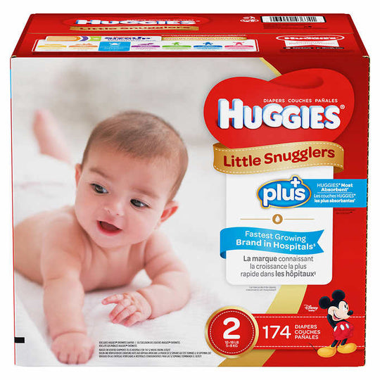 Huggies hot sale 174 pack