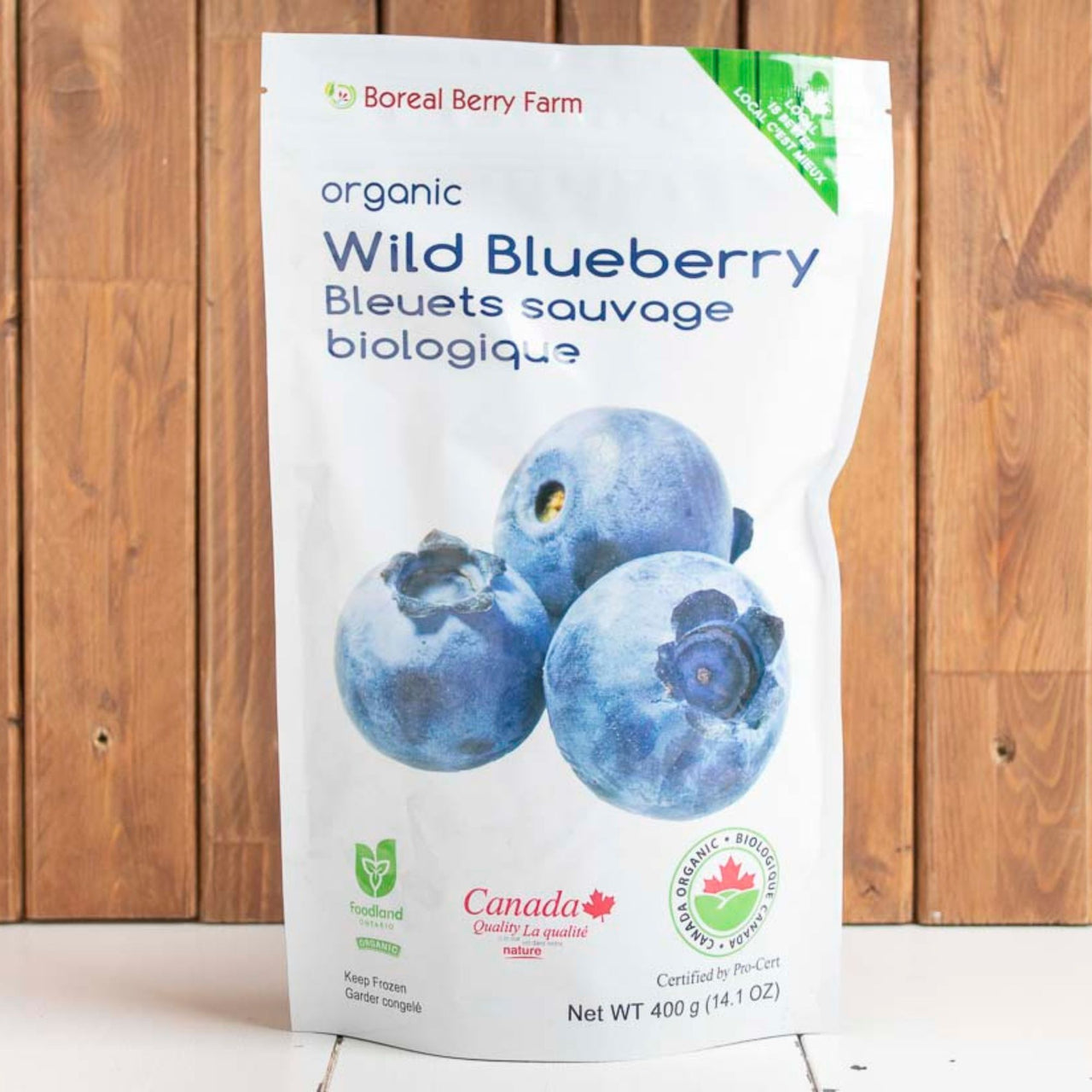 Image of Boreal Frozen Organic Wild Blueberry 400g